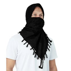 Lenço Tático Invictus Shemagh Mirage Digital (Preto)