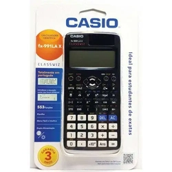 Calculadora Científica Casio C/ 417 Funções, Visor De 4 Linhas Fx-991esplus