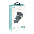 Carregador Veicular 48w Com 2 Saidas 1 Saida Usb 12v e 1 Saida Tipo-c 9v