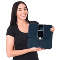 Balança Digital Bioimpendância Corporal Inteligente Bio Plus Preta