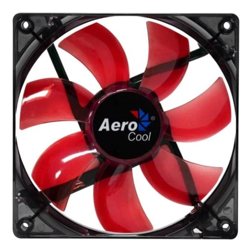 Cooler Fan para Gabinete Aerocool 120mm Red Led En51363 Vermelho