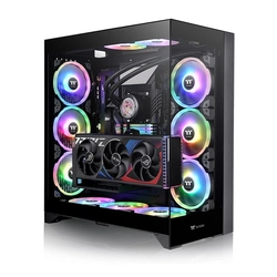 Gabinete Gamer Thermaltake Cte E660 MX, Laterais de Vidro, mid-Tower, Sem fans, Preto - CA-1Y3-00M1WN-01