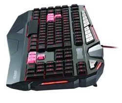 Teclado PC USB Gamer Warrior Tc209 Led Usb Preto Grafite