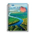 CADERNO LINGUAGEM ESPIRAL CAPA DURA 96FLS CREDEAL