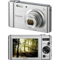 Câmera Sony Cyber-Shot DSC-W800 20.1 Mp Hd 5x Prata