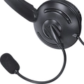 Fone de Ouvido Headset Corp Usb Com Microfone - Preto - Vk390