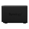 NAS Synology Diskstation 6 baias DS620 Slim (Celeron J3355, 2GB DDR3, 6x HD/SSD de 2.5pol, 2x 1GbE LAN, sem discos)