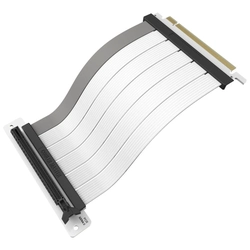 Cabo Riser Cooler Master V2 Pcie 4.0 X16 300mm Branco    Mca-u002r-wpci40-300