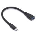 Cabo Adaptador Otg Usb Tipo c para Usb Femea - 15 Cm - Ausbotg