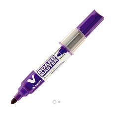 Pincel Marcador Para Quadro Branco Roxo WBMA Recarregável Pilot