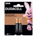 Pilha Duracell Alcalina Palito AAA - Embalagem com 2 unidades