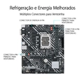 Placa Mãe Asus PRIME H610M-E D4, Intel LGA 1700, mATX, 12Ger, DDR4