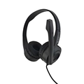 Headset Office Com Microfone Fortrek Hbs102 Usb Preto