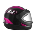 Capacete New Sport Moto Tamanho 58 Preto/rosa Pro Tork