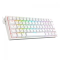 Teclado Mecânico Gamer Redragon Fizz Pro Wireless Branco - K616-rgb-w Pt-brown