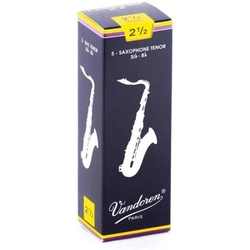 Palheta Tradicional Para Saxofone Tenor 2 ½ Vandoren Sr2225 - Cx / 5