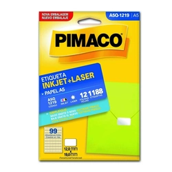 Etiqueta adesiva Pimaco A5Q1219 12X19mm com 12 Folhas