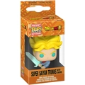 Chaveiro Pop! Dragon Ball Super - Super Saiyan Trunks Com Sword