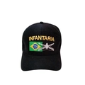 Boné Bordado Infantaria Bandeira