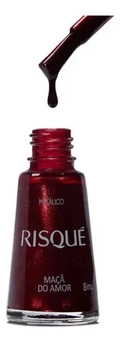 Esmalte Metálico Risqué Maça do Amor 8ml