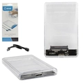 Case para HD externo 2,5  usb 3.0 Transparente - Lotus - LT-P5628