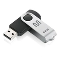 Pen Drive 64gb Twist2 Preto/prata Pd590
