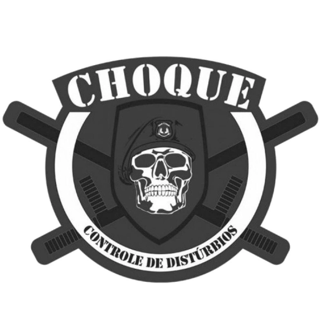 Adesivo CHOQUE (Controle de Distúrbios)