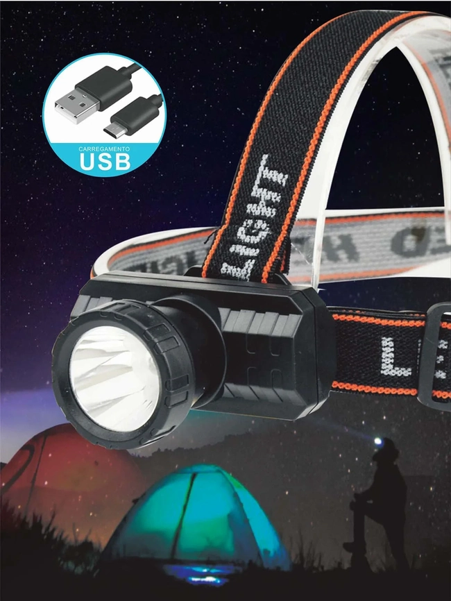 Lanterna De Cabeça Ecooda (EC6182)