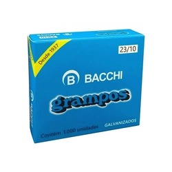 Grampo 23/10 Galvanizado c/1000 Bacchi