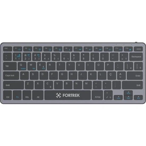 Teclado Office Fortrek Kb11 Compact Bluetooth Preto