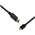 Cabo Displayport x Mini Displayport Ultra Hd 60hz 2 Metros Dpmdp13-2