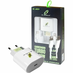 Carregador Flex Turbo Com Cabo Light - Xc-ur29