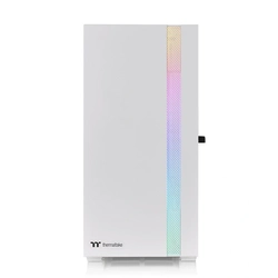 Gabinete Gamer Thermaltake H700 TG SNOW, Painel frontal RGB, Lateral de vidro, MID-Tower, 2 x fans 120mm, Branco - CA-1