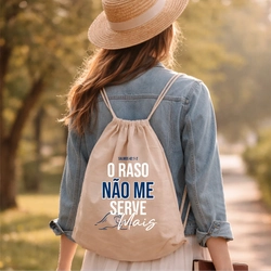 Sacochila Salmos 42:1-2 – O Raso Não Me Serve Mais