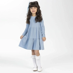 Vestido Manga Longa Tricot Leve Cativa - Feminino