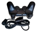 Controle Play Game Compatível com PlayStation 2 PS2 com Vibração
