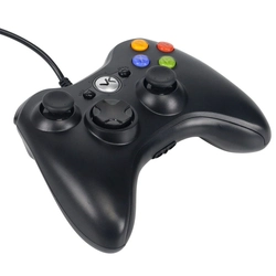 Controle Gamer Vinik para XBOX360/PC USB Preto