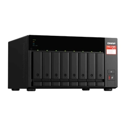 STORAGE NAS QNAP 8 BAIAS AMD RYZEN V1500B , 8GB, 2x 2.5 GBE TORRE - TS-873A-8G-BR