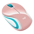 Mini Mouse Logitech M187 Rosa Sem Fio 910-005364-c