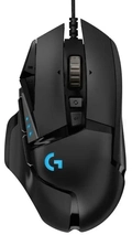 Mouse Gamer Logitech G502 Preto Hero Usb 910-005550