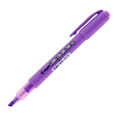 Caneta Marca Texto Lumi Color 200 SL Violeta Pilot
