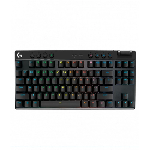 Teclado Gamer Logitech G PRO X TKL Lightspeed, RGB, Mecânico Switch Tactile, Preto - 920-012127
