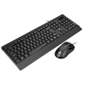 KIT TECLADO E MOUSE USB RISE MODE OFFICE OF 02 PRETO RM-TM-02-FB