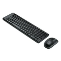 Kit Teclado e Mouse Logitech MK220 Preto Sem Fio - 920-004431-C