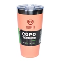 Copo Térmico Quati Com Tampa 473ml Coral -  Ccct473