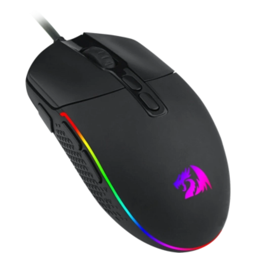 Mouse Gamer Redragon Invader RGB Preto - M719-rgb