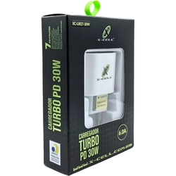 Carregador Flex Turbo 6A 30w Usb-c Tipo-c - Xc-ur27