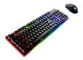Teclado Cougar Semi Mecanico RGB, ABNT2 + Mouse LED - Deathfire EX