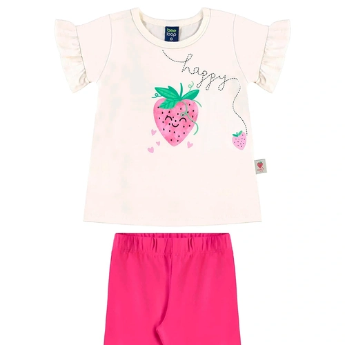 Conjunto Camiseta Manga Curta e Legging Beeloop Feminino