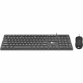 Kit Teclado e Mouse Lecoo Cm102 Usb Preto